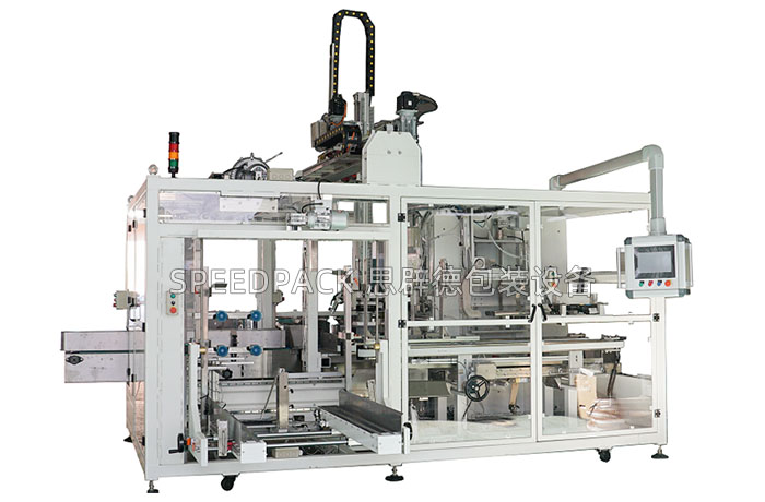 What automatic case packing solutions are available? What types of automated product packing systems can be implemented?