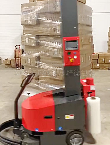 Stretch Wrapping for Non-Standard Pallets in Warehouse Storage